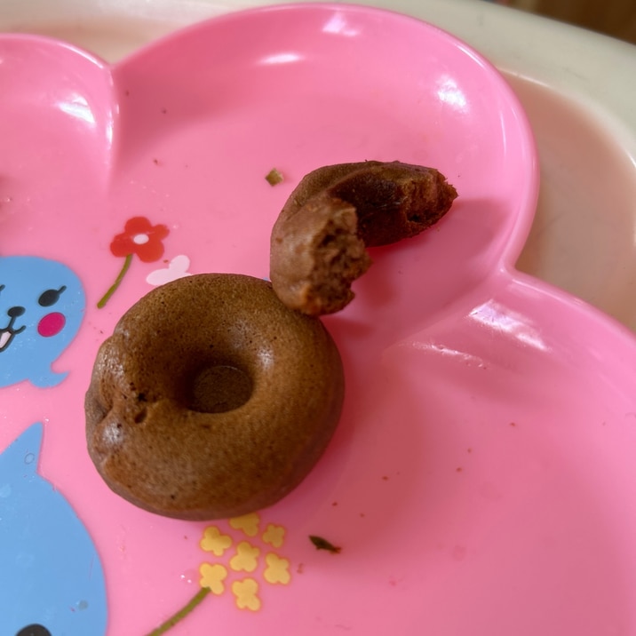 米粉と調整ココアで簡単⭐︎ミニドーナツ